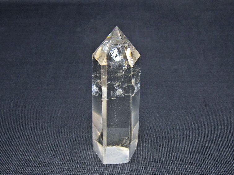 水晶 六角柱 ポイント 置物 一点物 142-11164 | 天然石