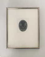 戸次祥子 BEKKI Shoko「To be a little stone 銀の珠 ぎんのたま」(木口木版) BEKKI Shoko/woodcut print thumbnail 3