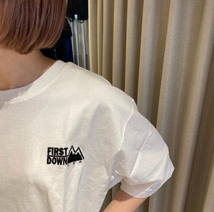 ファーストダウン Tシャツ (新品) WHITE