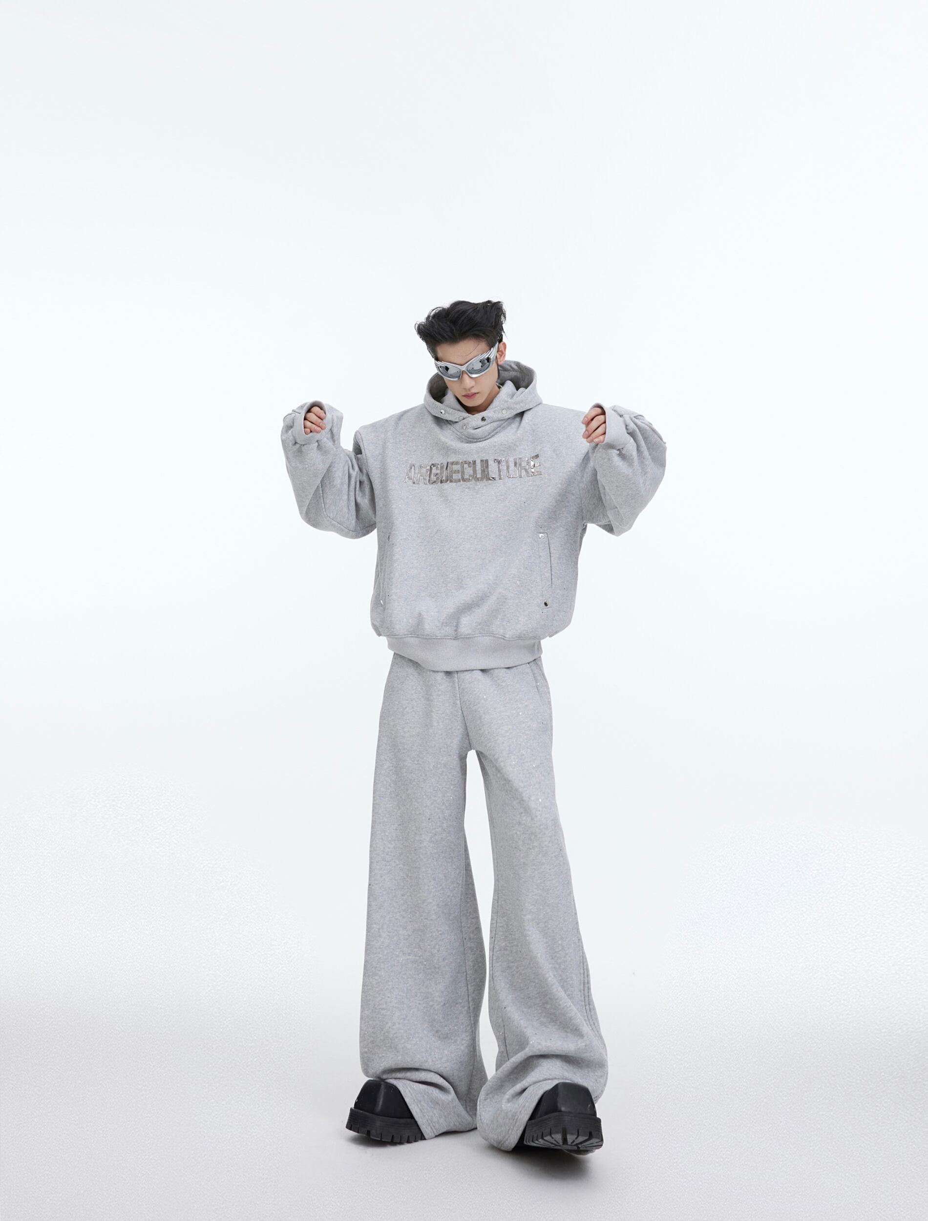 Argue Culture スウェットパンツ ロングパンツ 無地 カジュアル