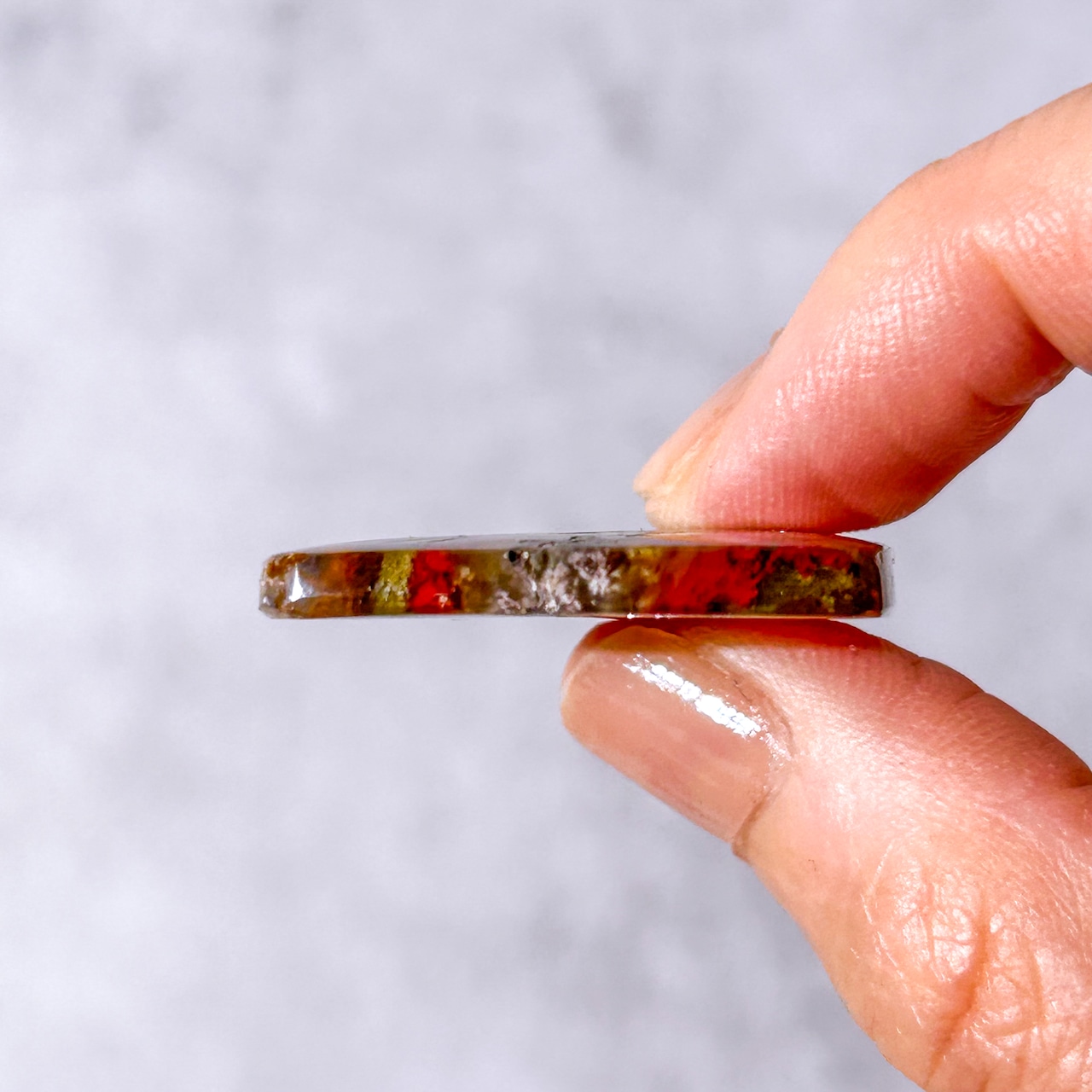 シーニックモスアゲート カボション * Scenic Moss Agate * 天然石