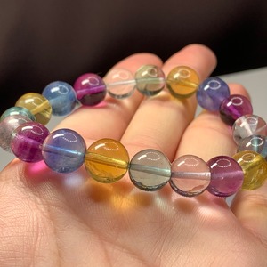 A22.透明度有り♪マルチカラーフローライトブレスレット