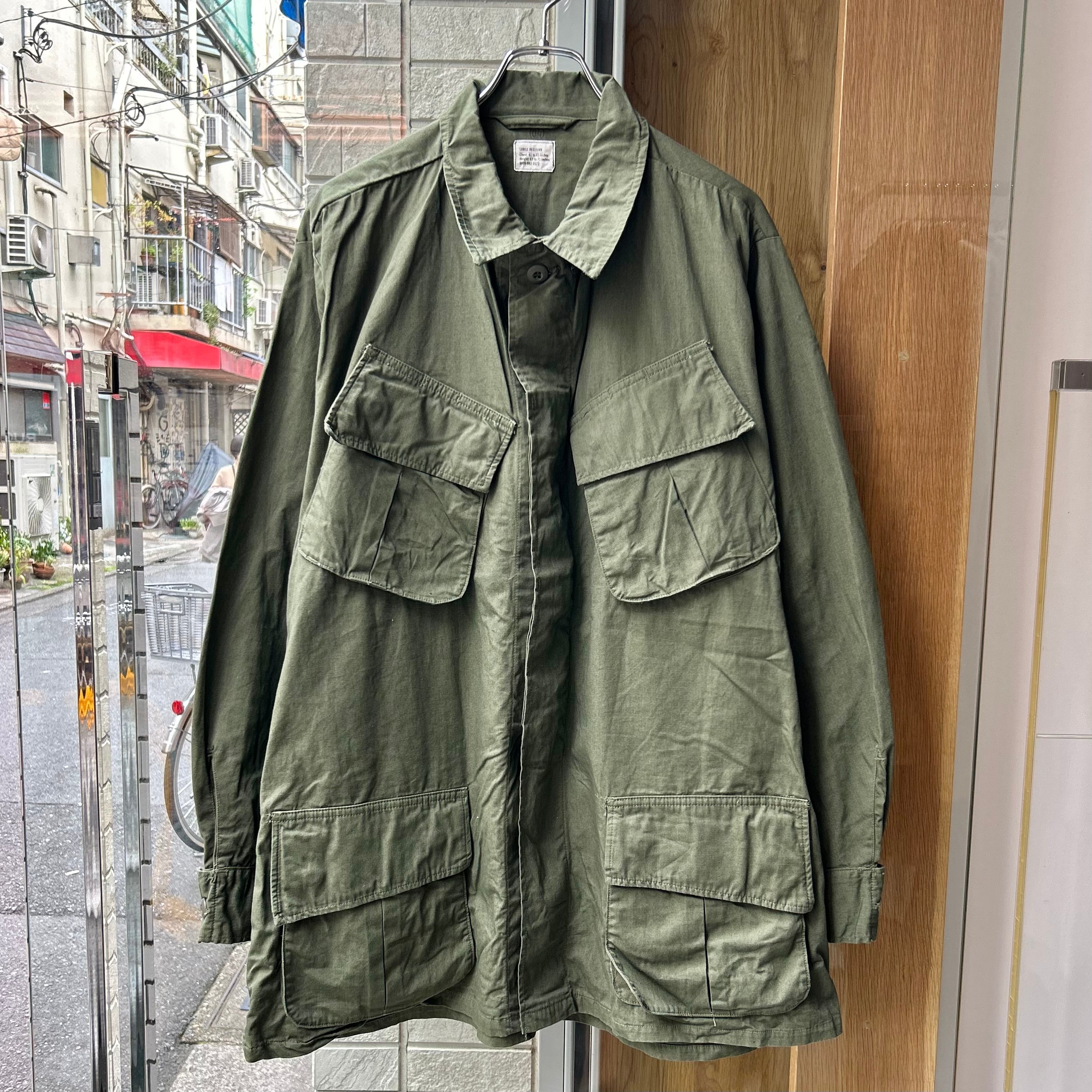 VINTAGE 60s US ARMY JUNGLE FATIGUE JACKET 3rd ジャングル