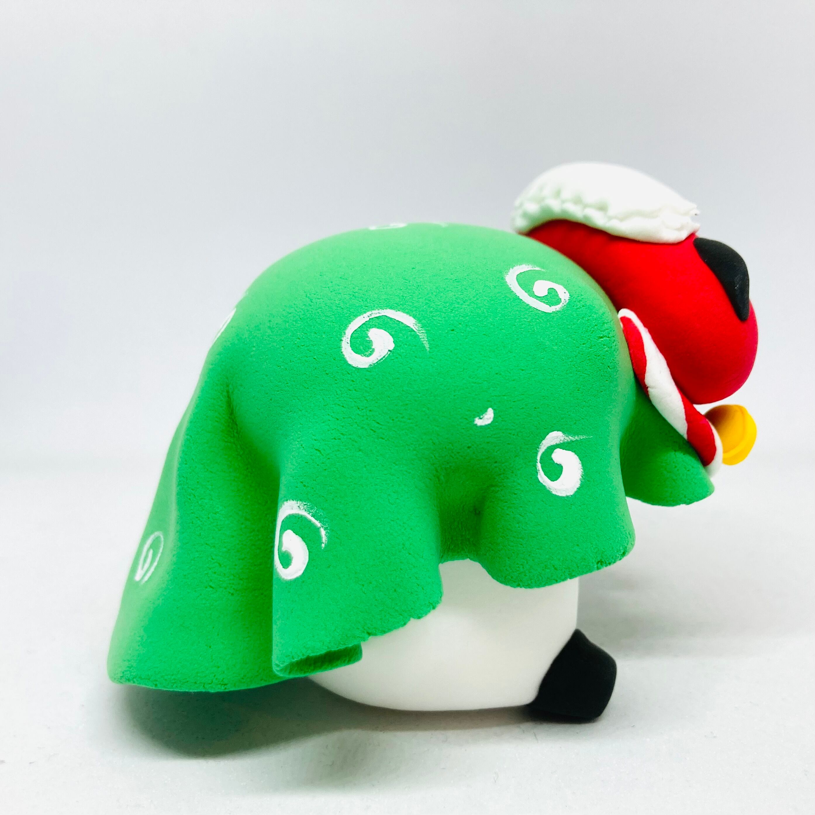 獅子舞パンダ / 紙粘土 / カトコト