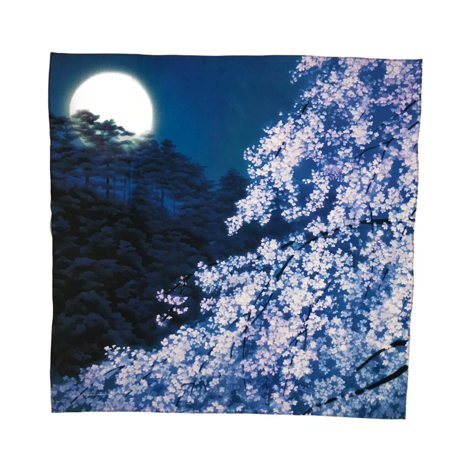 風呂敷 東山魁夷 宵桜 | yaezawa online store 風呂敷 東山魁夷 宵桜 | yaezawa online store