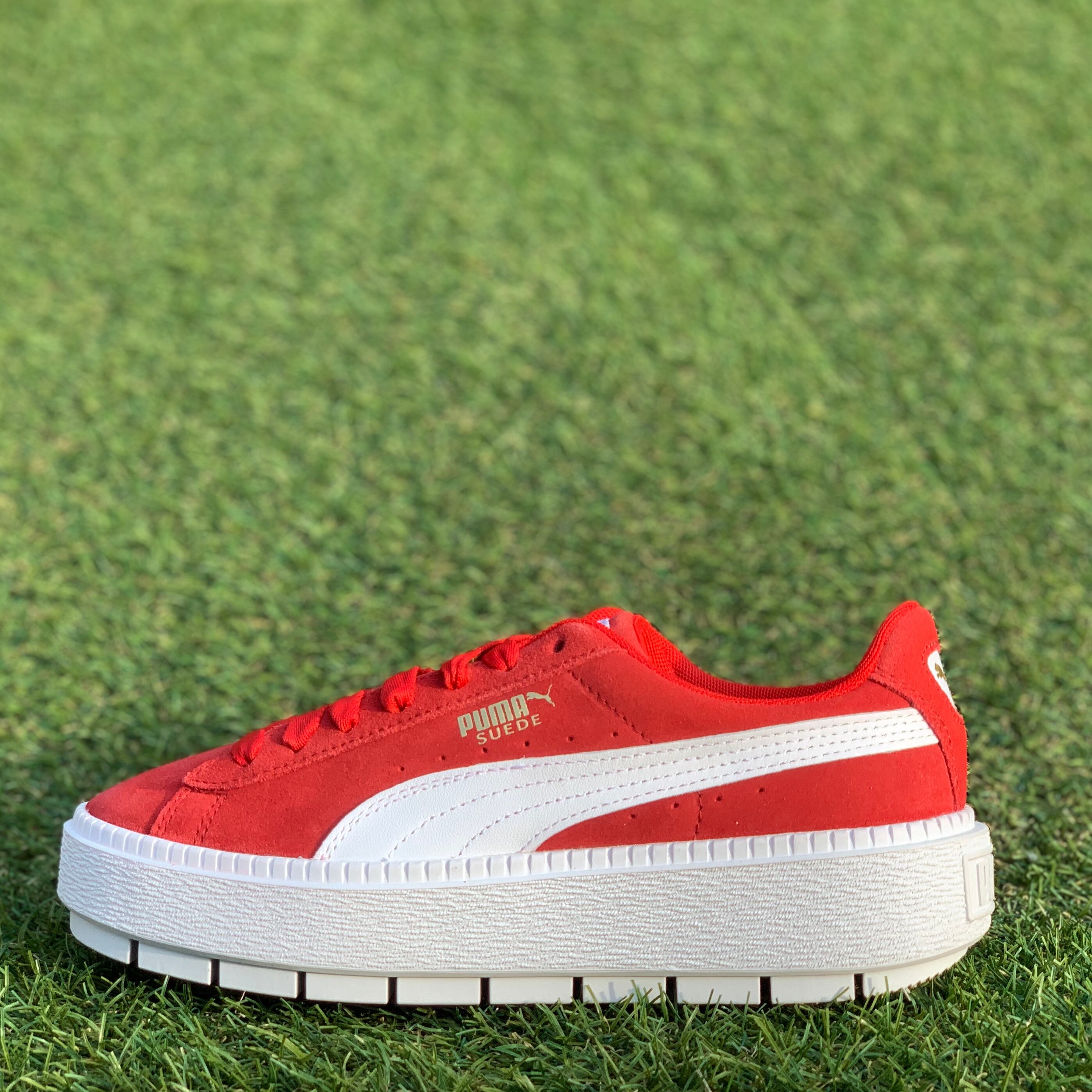PUMA SUEDE PLATFORM TRACE プーマ スエードプラットフォーム トレース D642