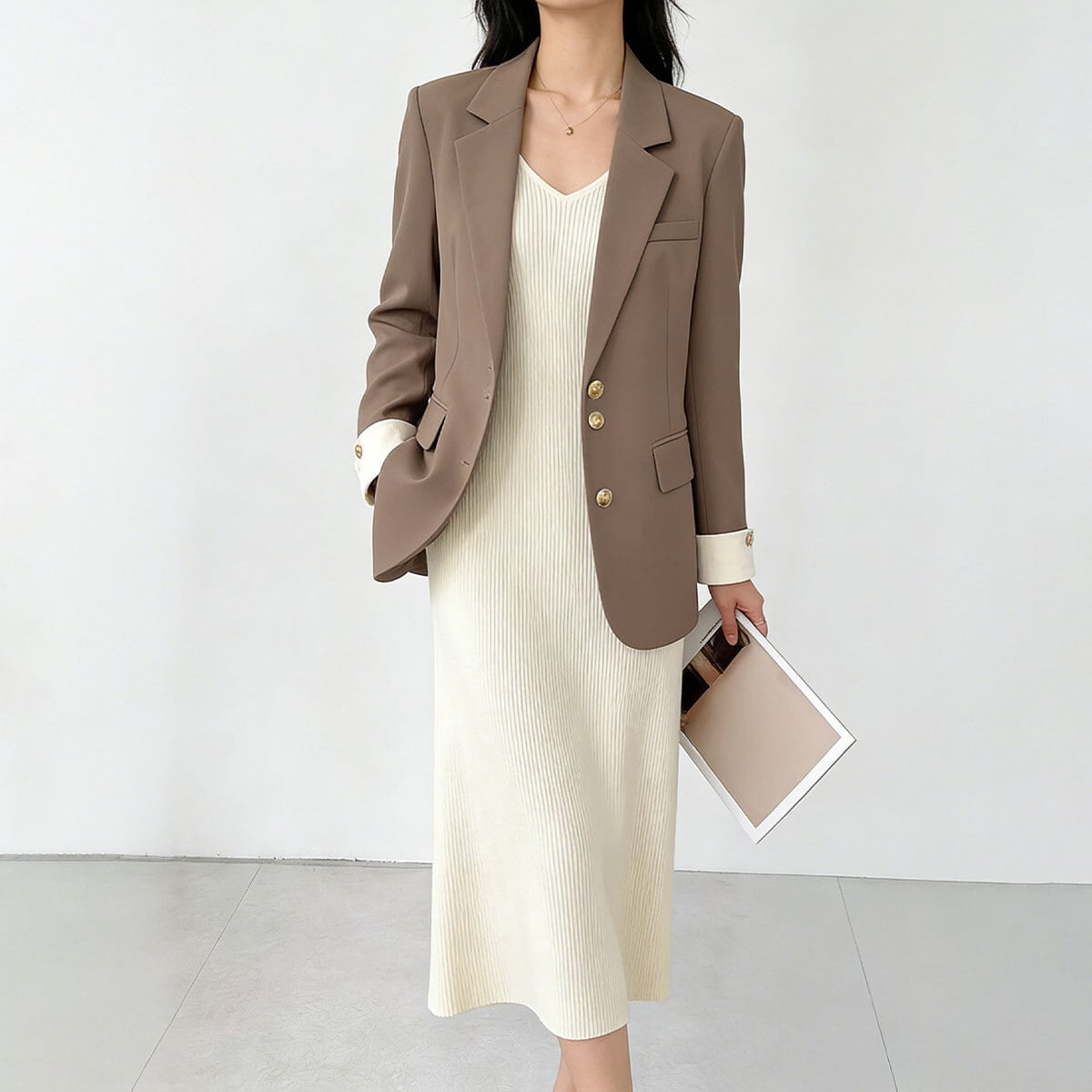 テーラード ジャケット アウター レディース 春夏秋 韓国 きれいめ 大人 シンプル ビジネス 通勤 オフィス OL 入学式 卒業式 入園式 卒園式 羽織り フォーマル ゆったり 大人可愛い 大人女子