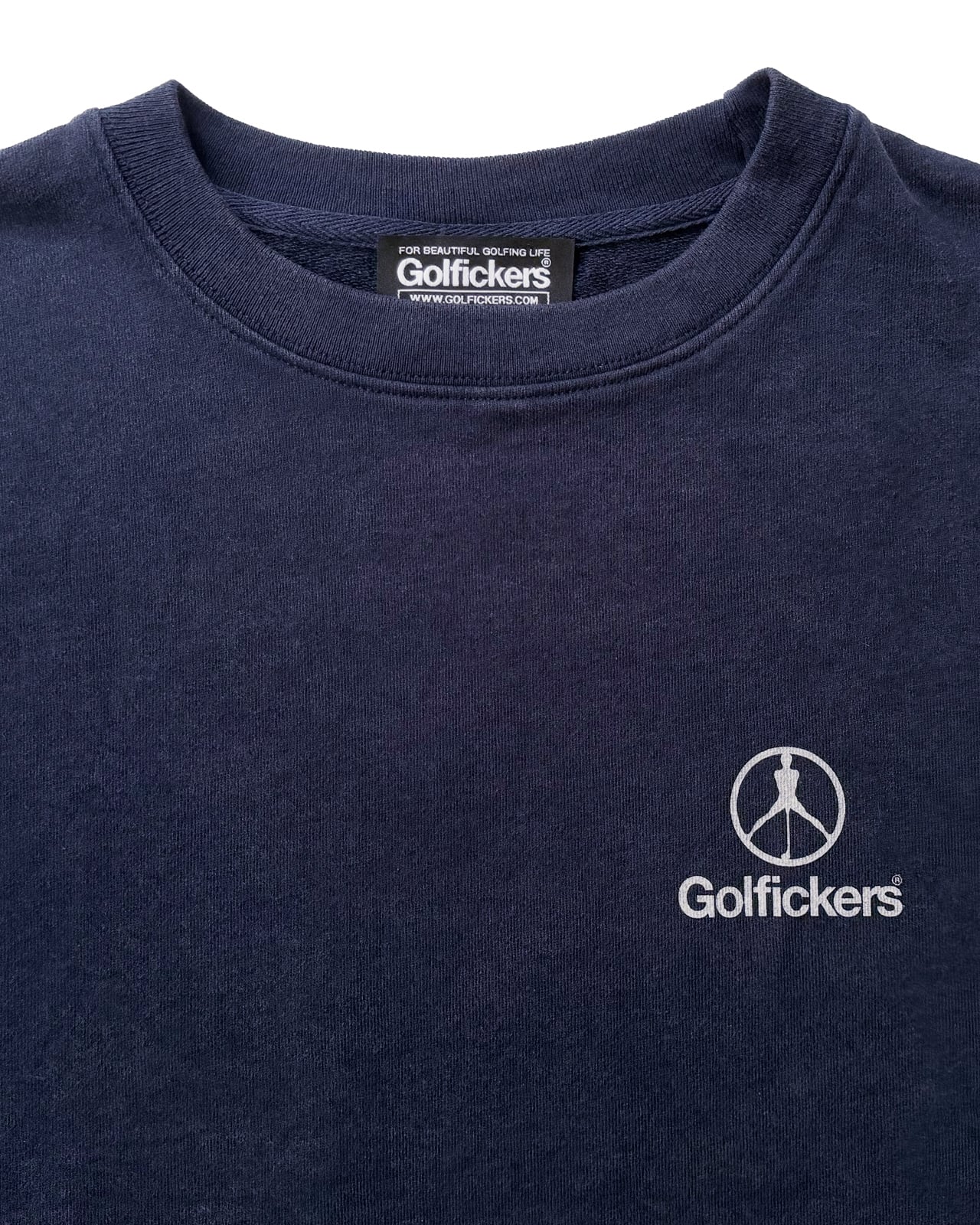 HOLE 722] フェードウォッシュ・スウェット -Navy- ☆予約商品