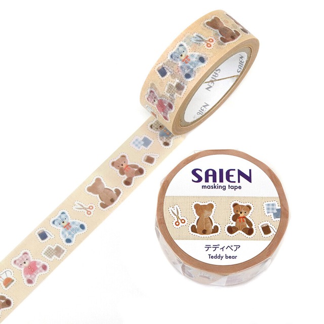 SAIEN　テディベア　15mmマステ　SA07