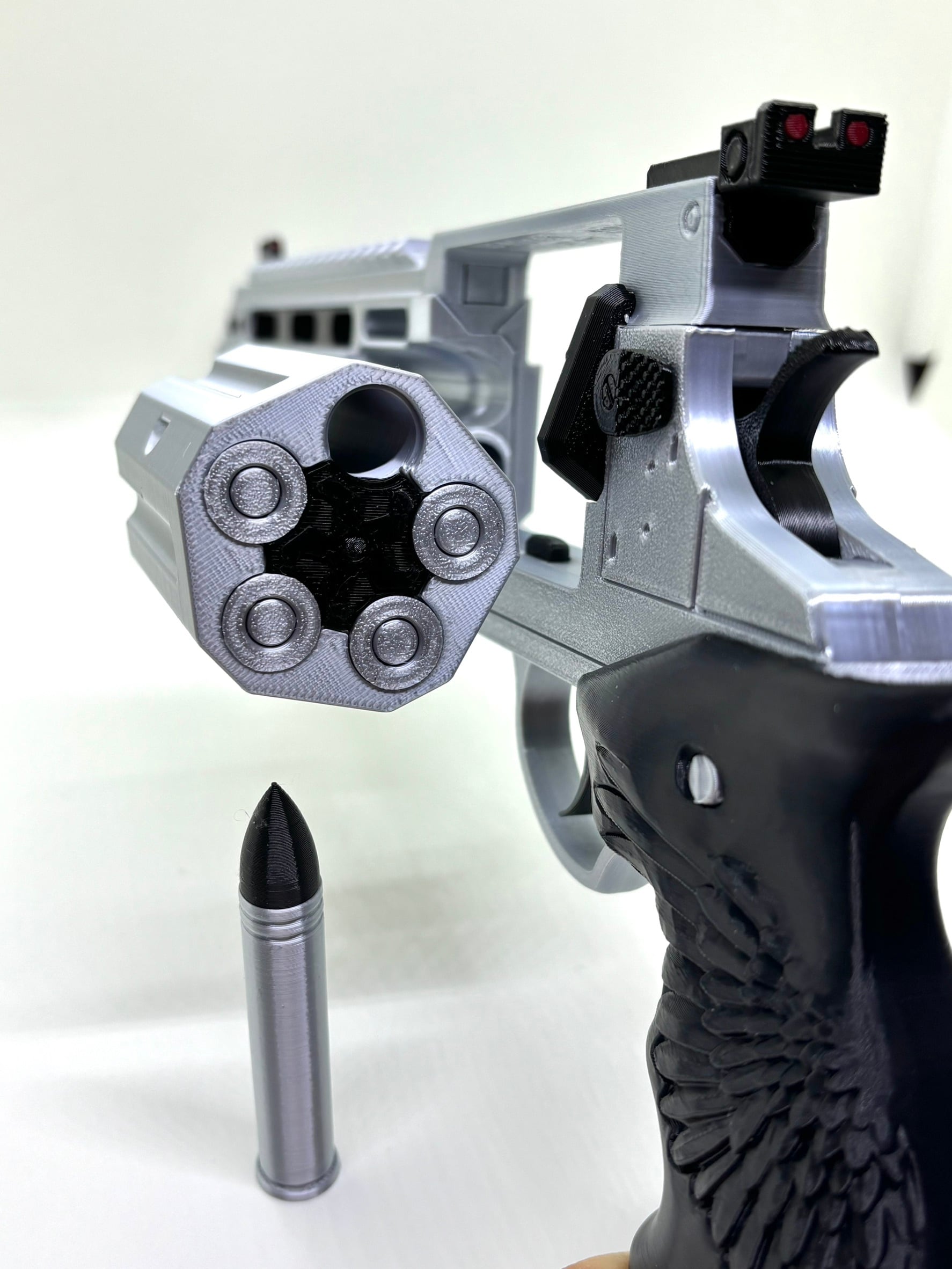 可動モデル）RE9 リボルバー(非金属、発射機能なし） | 3D Bear