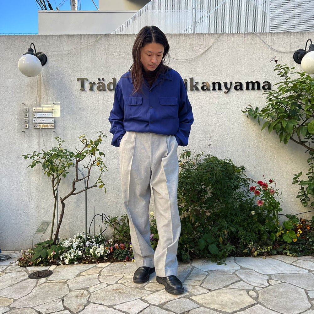 Vintage Nep Wool Trousers [1950s-] Vintage Kasuri Nep Wool