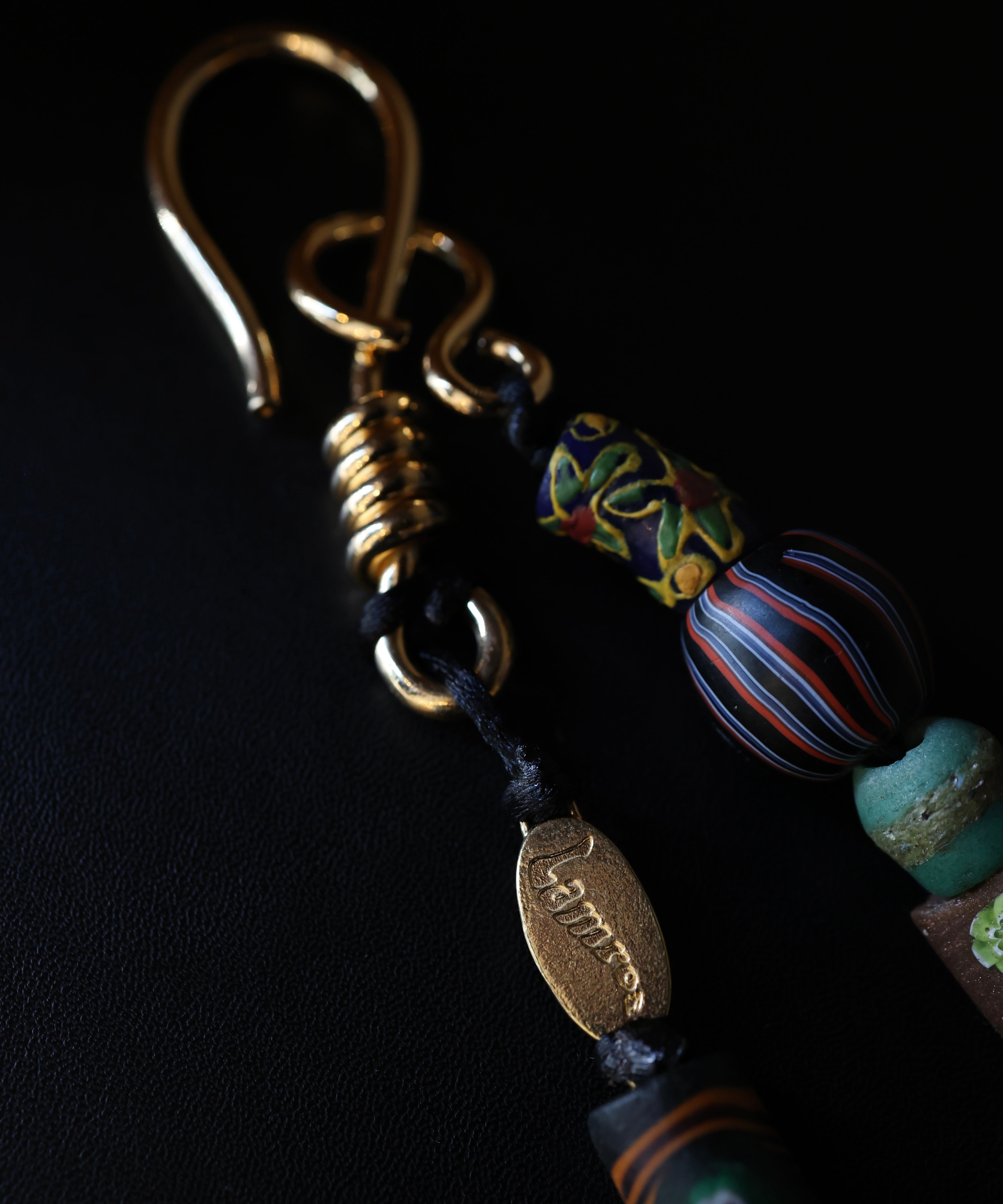 Lamrof /LM-26FW-AC01 AFRICAN BEADS CHAIN by SHITABAKABA