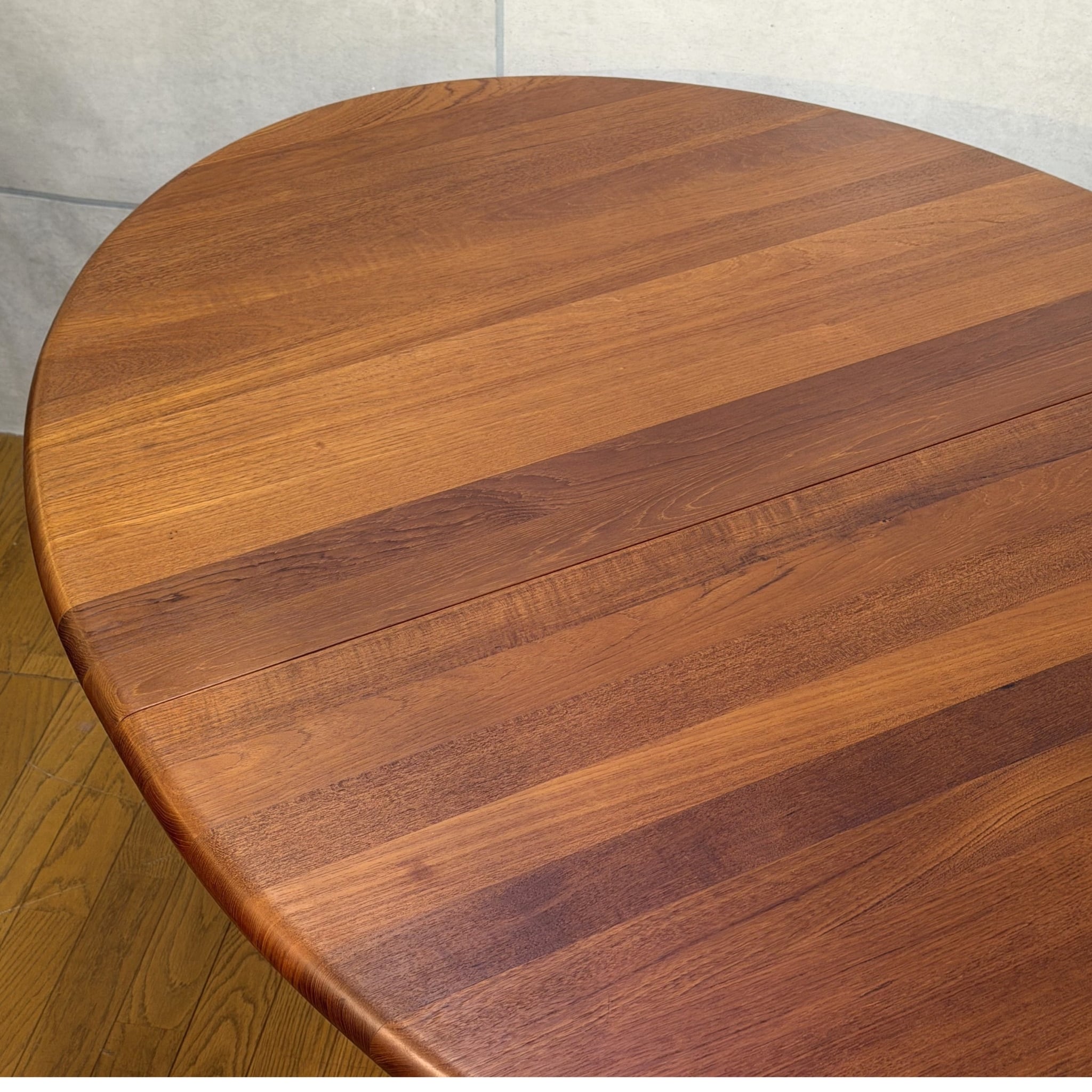 VINTAGE】Nordic Extension Oval Dining Table / 北欧ヴィンテージ