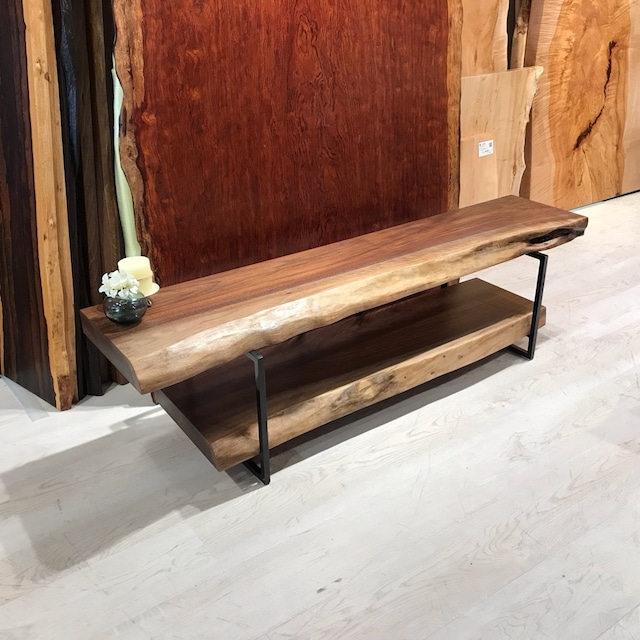F様商談中 ウォールナット_横浜本店_1500×320×60／一枚板 252464-3  t001