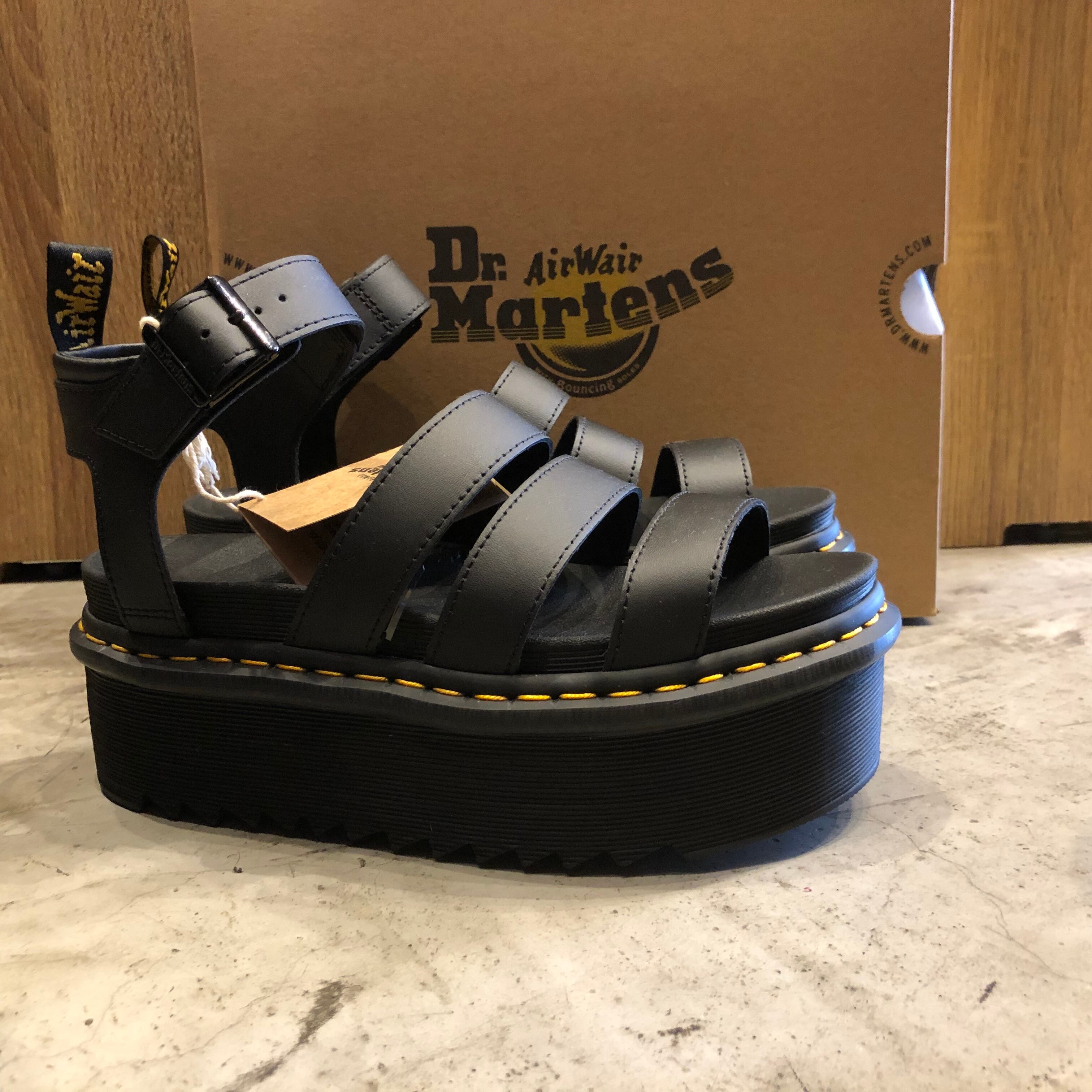 dr.martens ドクターマーチン サンダル 厚底 BLAIRE QUAD | theshoe