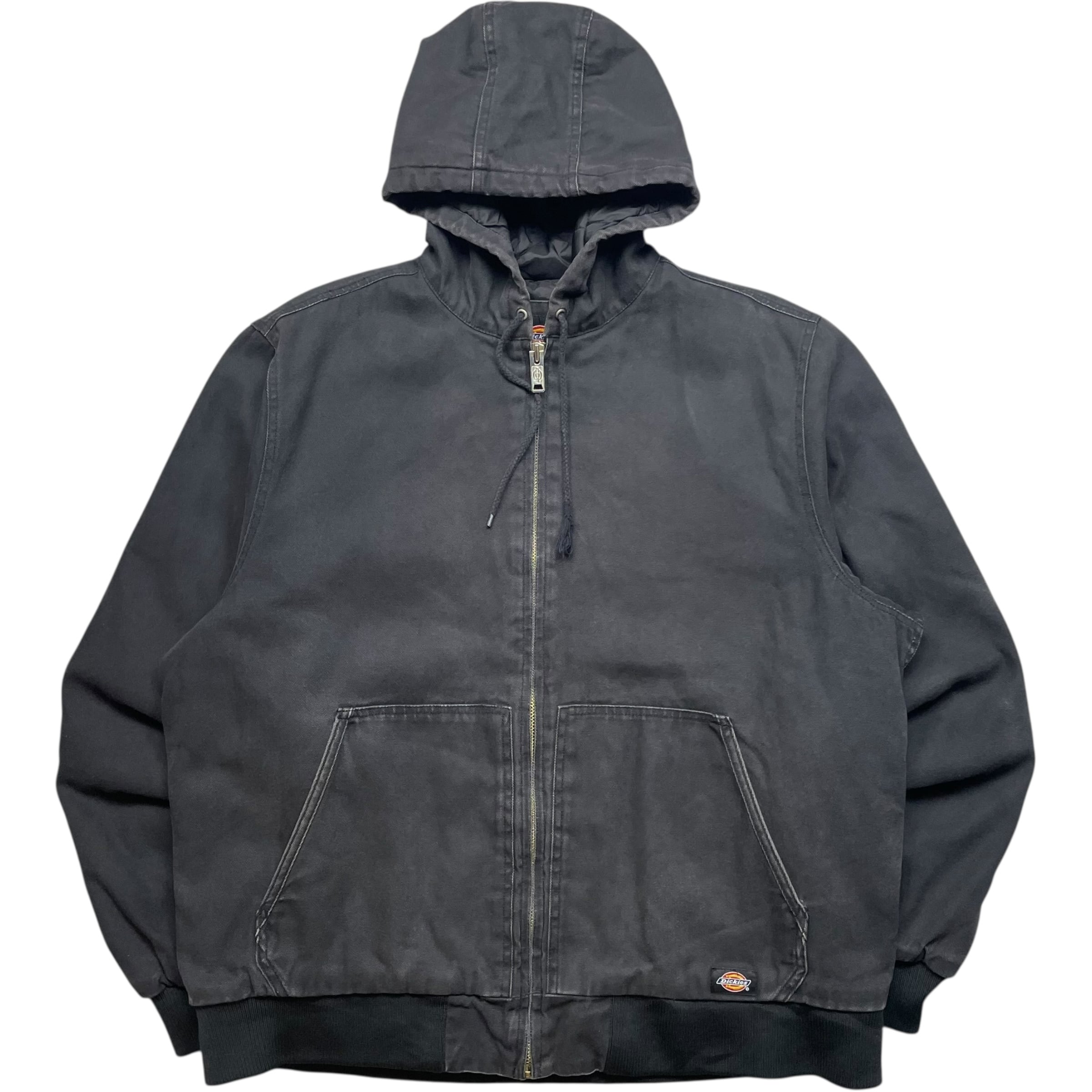 《XL TALL》 Dickies ディッキーズ ダックジャケット ワークジャケット ブラック no.9288