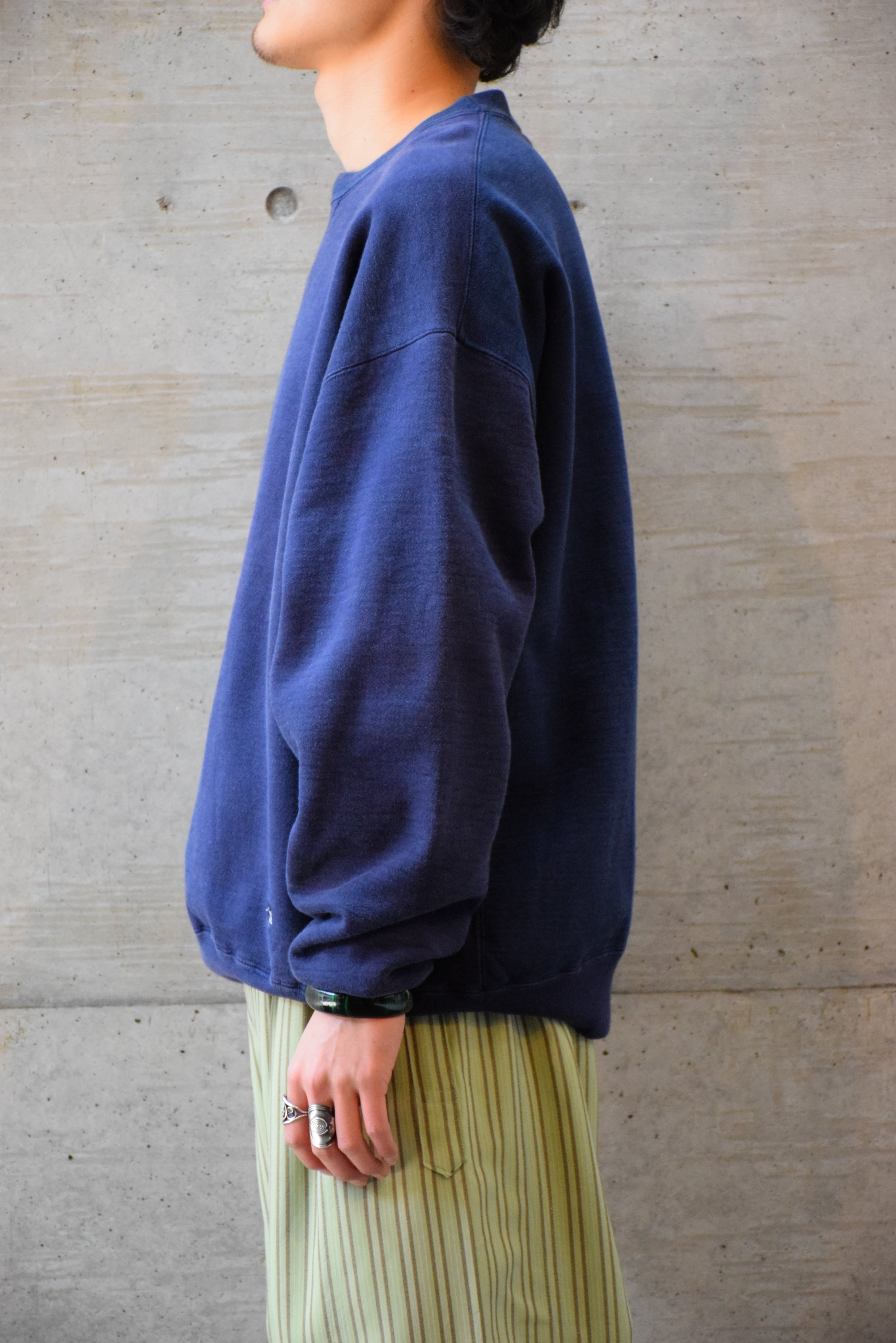 90's USA製 RUSSELL ATHLETIC 無地スウェット リバースタイプ 無地 2