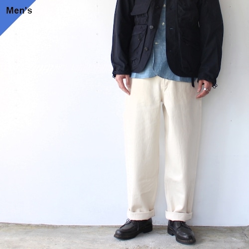 【ラスト１点】THE HINOKI オーガニックコットンナチュラルデニムパンツ OG cotton natural denim pants TH22W-4