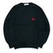 90s Burberrys knit バーバリー ニット/セーター 黒 丸首 クルーネック