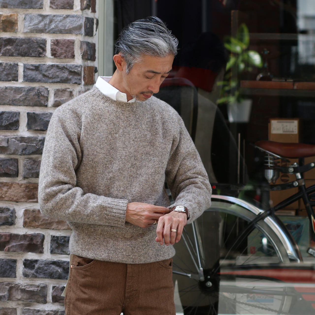INVERALLAN インバーアラン Authentic Shetland Sweater