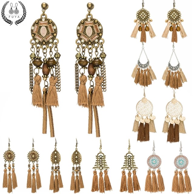 Bohemian Brown Earrings♥