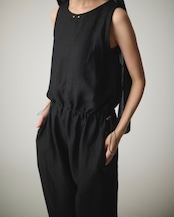 【suie】Linen Overall Jumpsuit/リネンジャンプスーツ