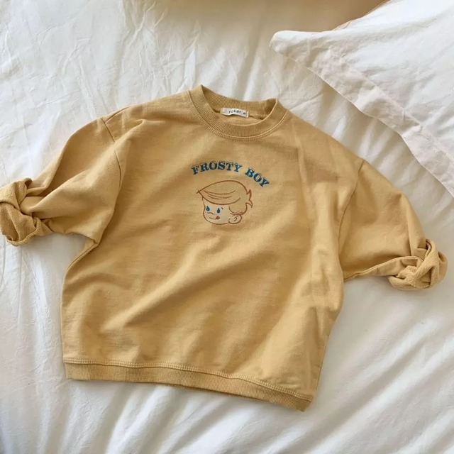 送料無料 イラスト入り 薄手スウェットトレーナー 80 1 女の子 男の子 シンプル 韓国子供服 予約 373 プチプラ子供服のかわいいお店 Mao アウトレット通販 送料無料 イラスト入り 薄手スウェットトレーナー 80 1 女の子 男の子 シンプル 韓国子供服 予約 373 プチプラ子供服のかわいいお店 Mao アウトレット通販