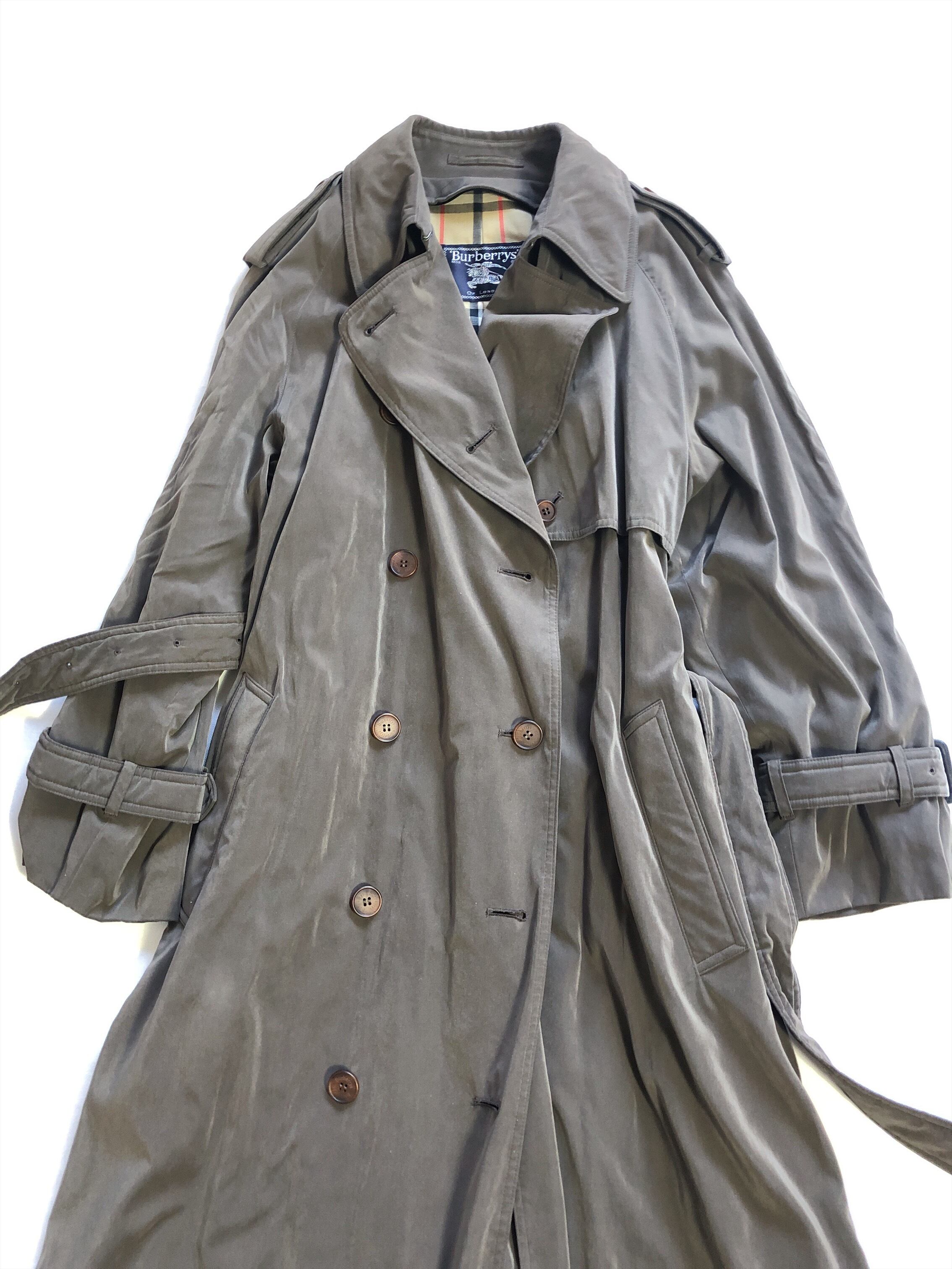 BURBERRYS 英国製90年代 トレンチコート ライナー付き