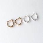 シンプルフープイヤリング