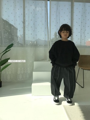 【ドレスモンスター DRESS MONSTER】 ダブルライン起毛２WAYパンツ 120〜160cm【231108dm】
