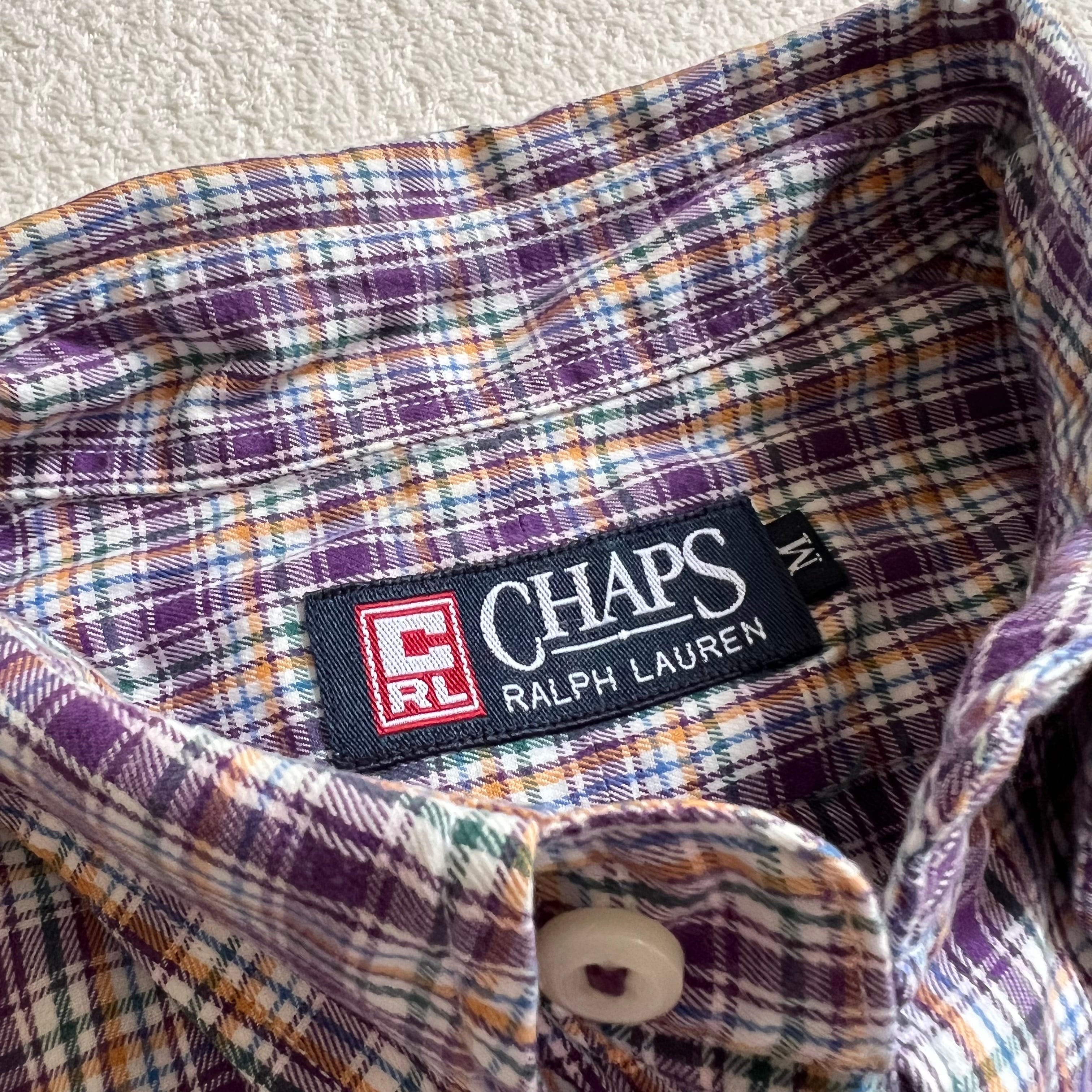 CHAPS チャップス ラルフローレン 長袖シャツ ネルシャツ チェック L