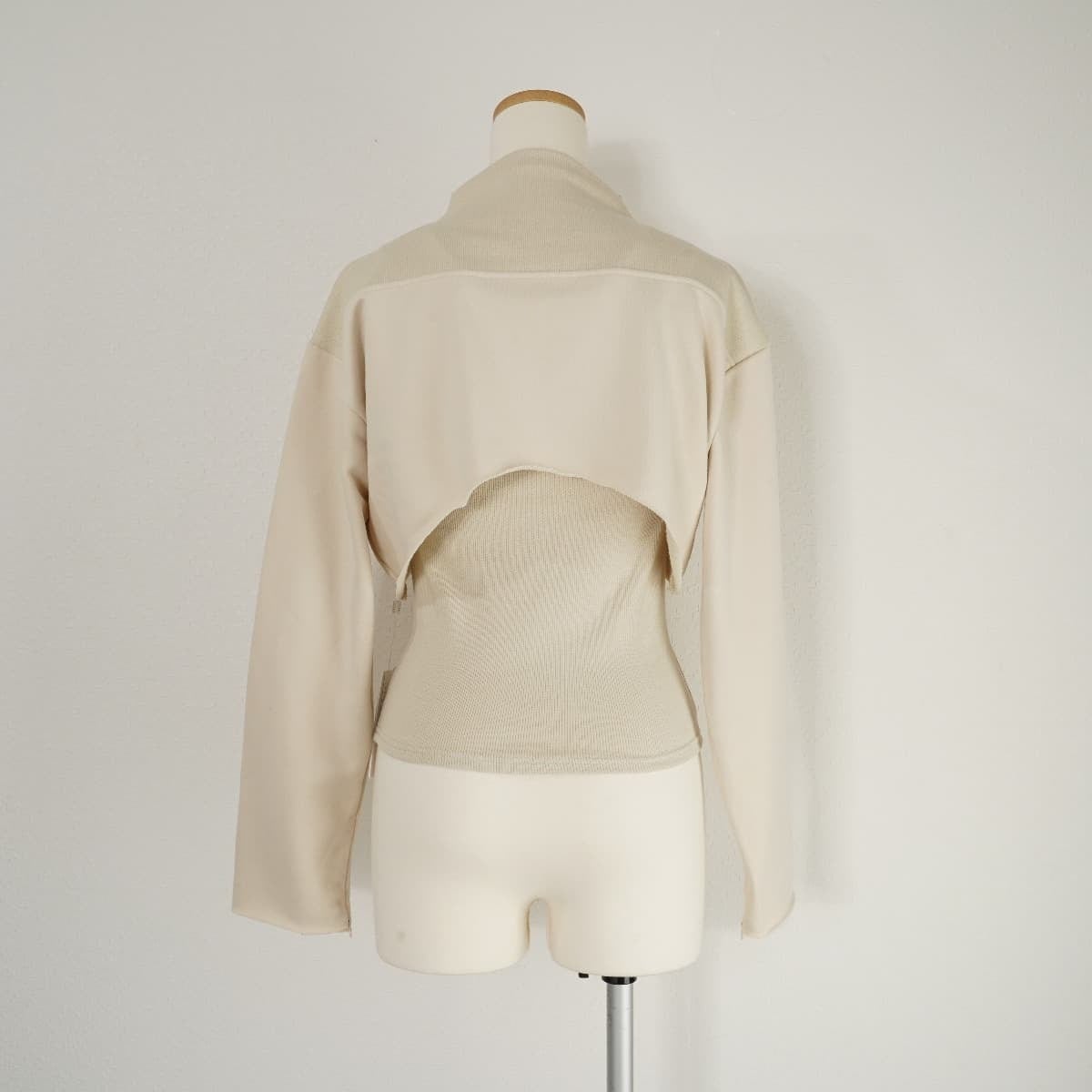人気SALE安い】 アメリヴィンテージ OPEN SLEEVE LAYERED SWEATの通販