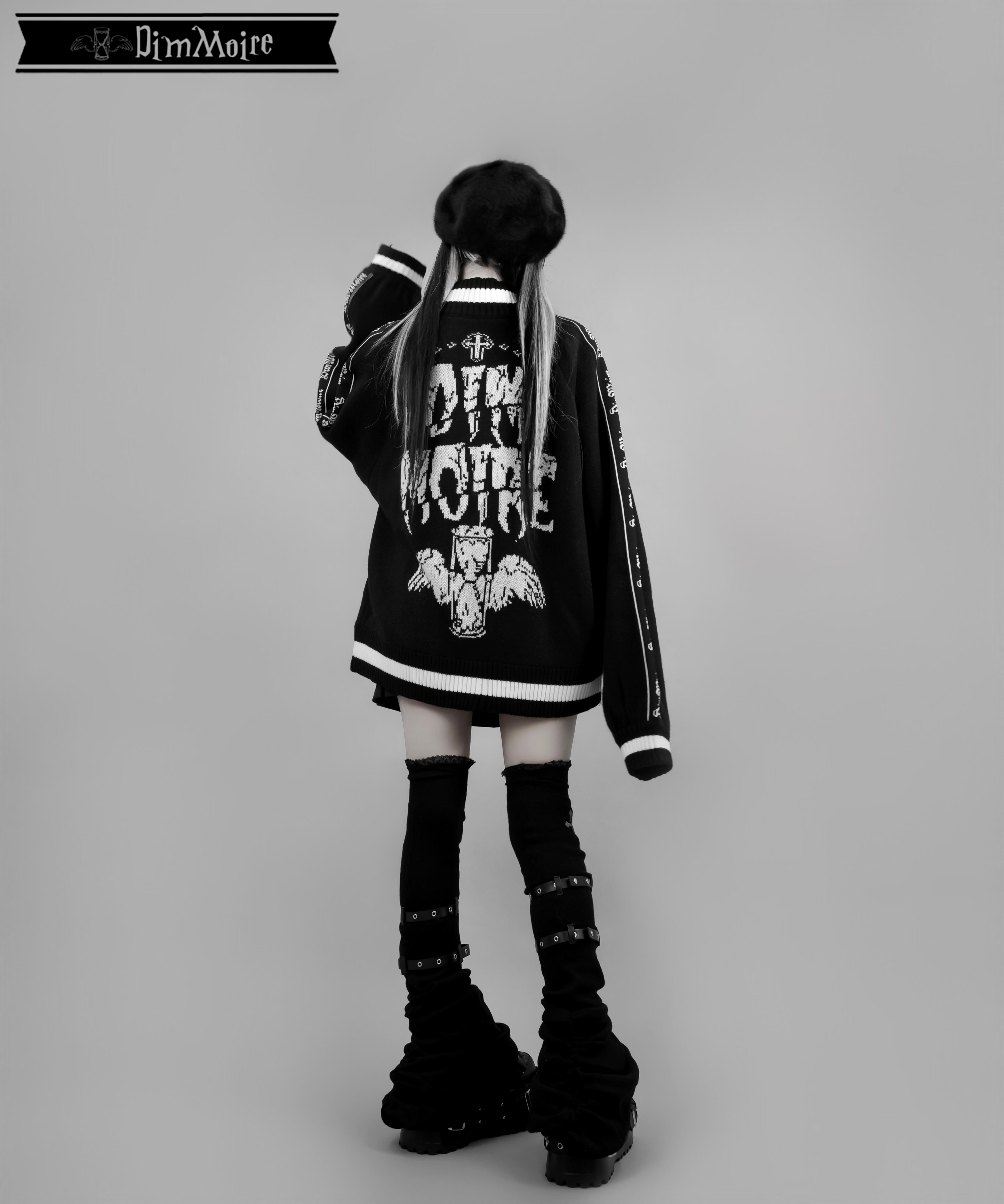 dimmoire ニットジャージトップス ニットジャージトップス【Black】 | DimMoire