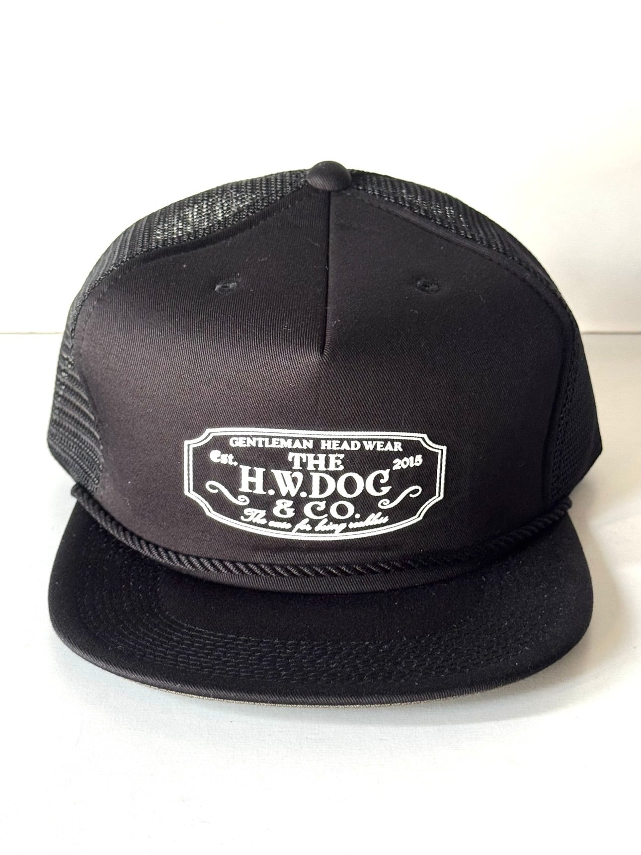 THE H.W.DOG&CO MESH TRUCKER CAP BLACK D-01153 | TiL (ティル）