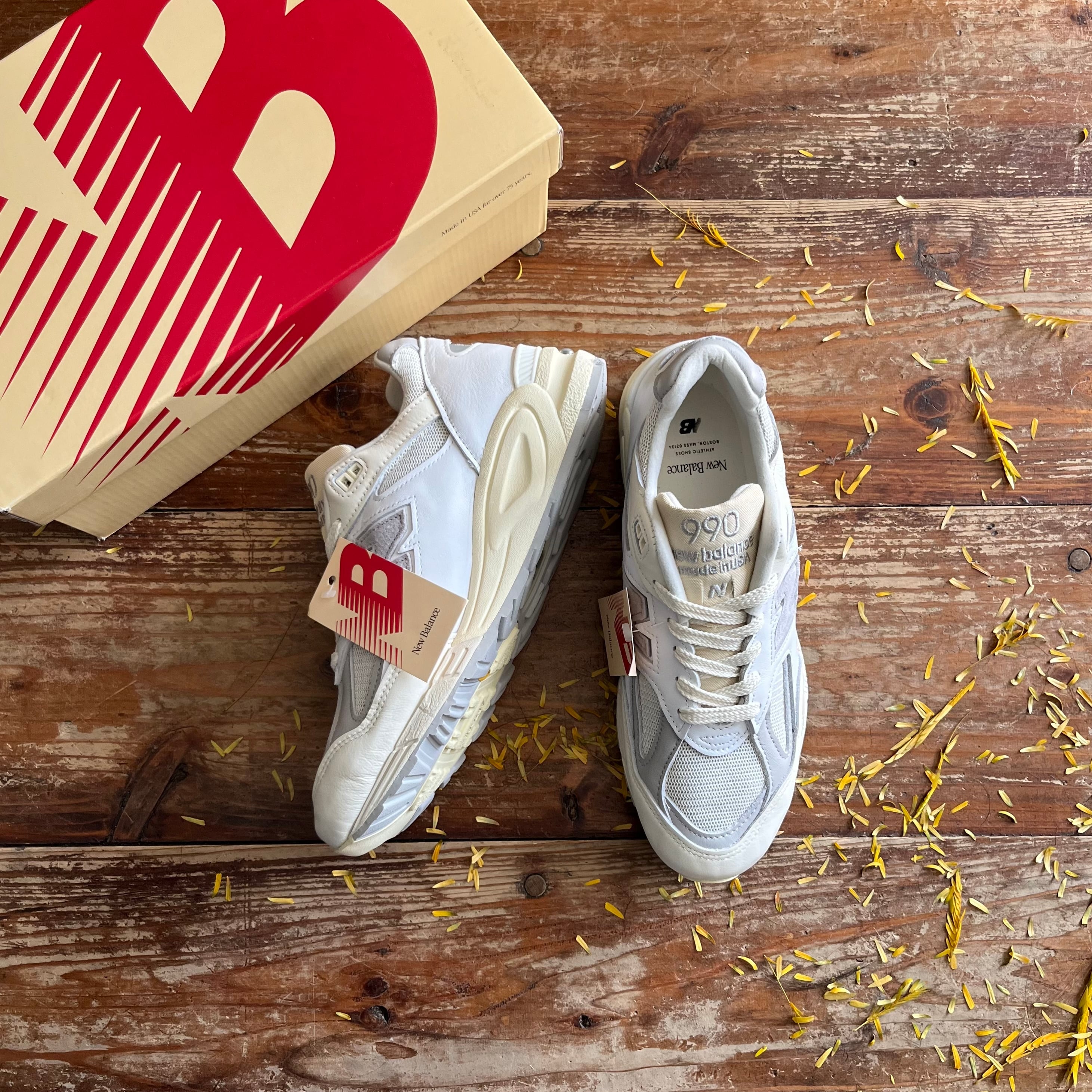 New Balance 990 V2 Sea Salt by Teddy Santis | PAY ID
