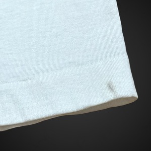 【FRUIT OF THE LOOM】90s USA素材 Tシャツ カレッジ アラバマ大学 ASA プリント ロゴ シングルステッチ ホワイト 半袖 夏物 US古着