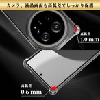 Hy+ AQUOS R9 Pro 耐衝撃 ケース SH-54E SH-M30 カバー ストラップホール 米軍MIL規格 クリア 衝撃吸収ポケット内蔵 TPU ケース 透明クリア