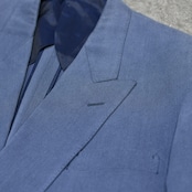special blue silk set up