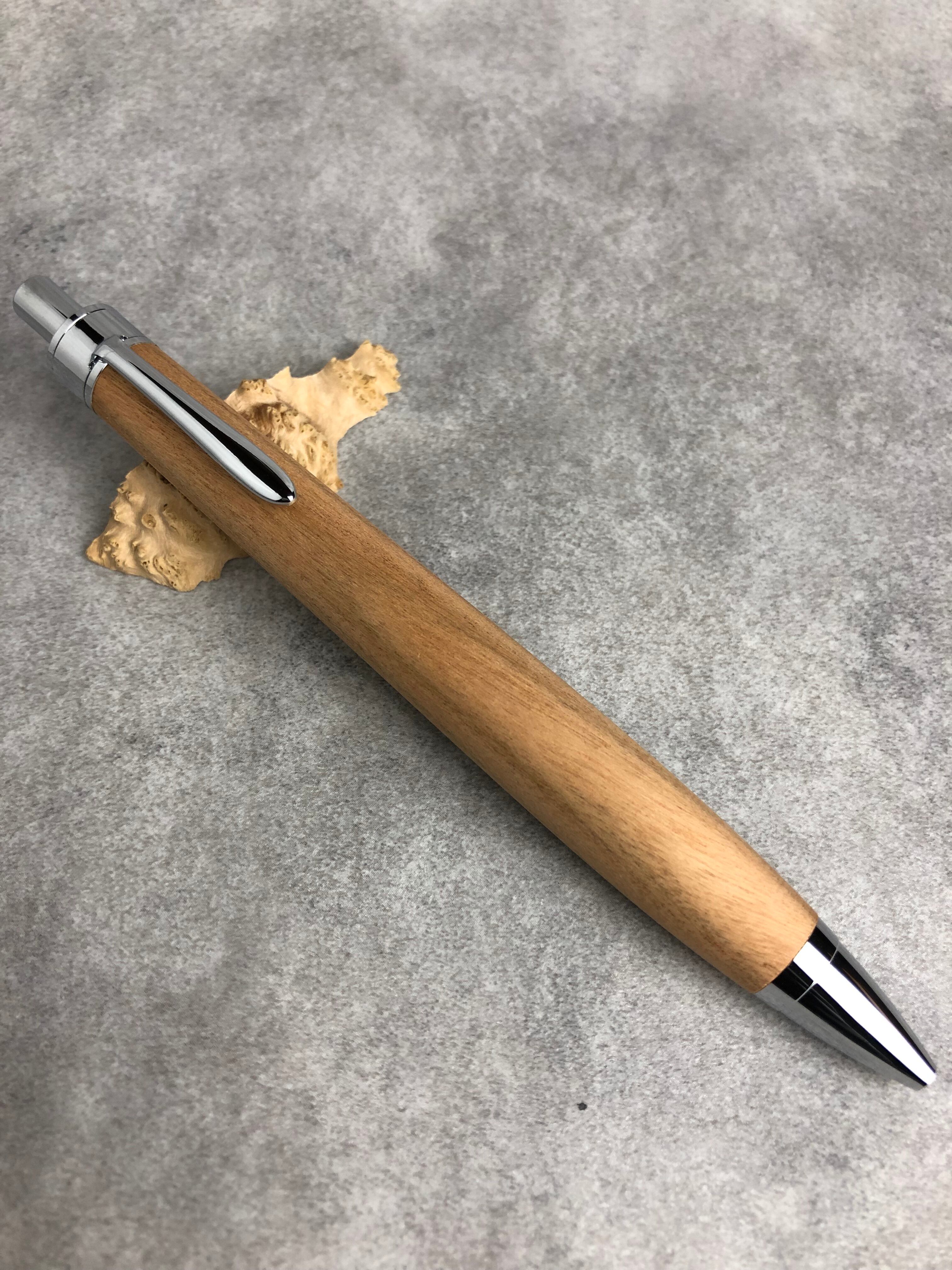 野原工芸 キハダ特上縮杢 キハダ縮杢 ボールペン | 工房 燦