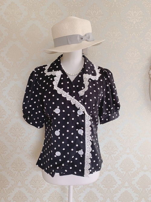 Dot Shirt~black~