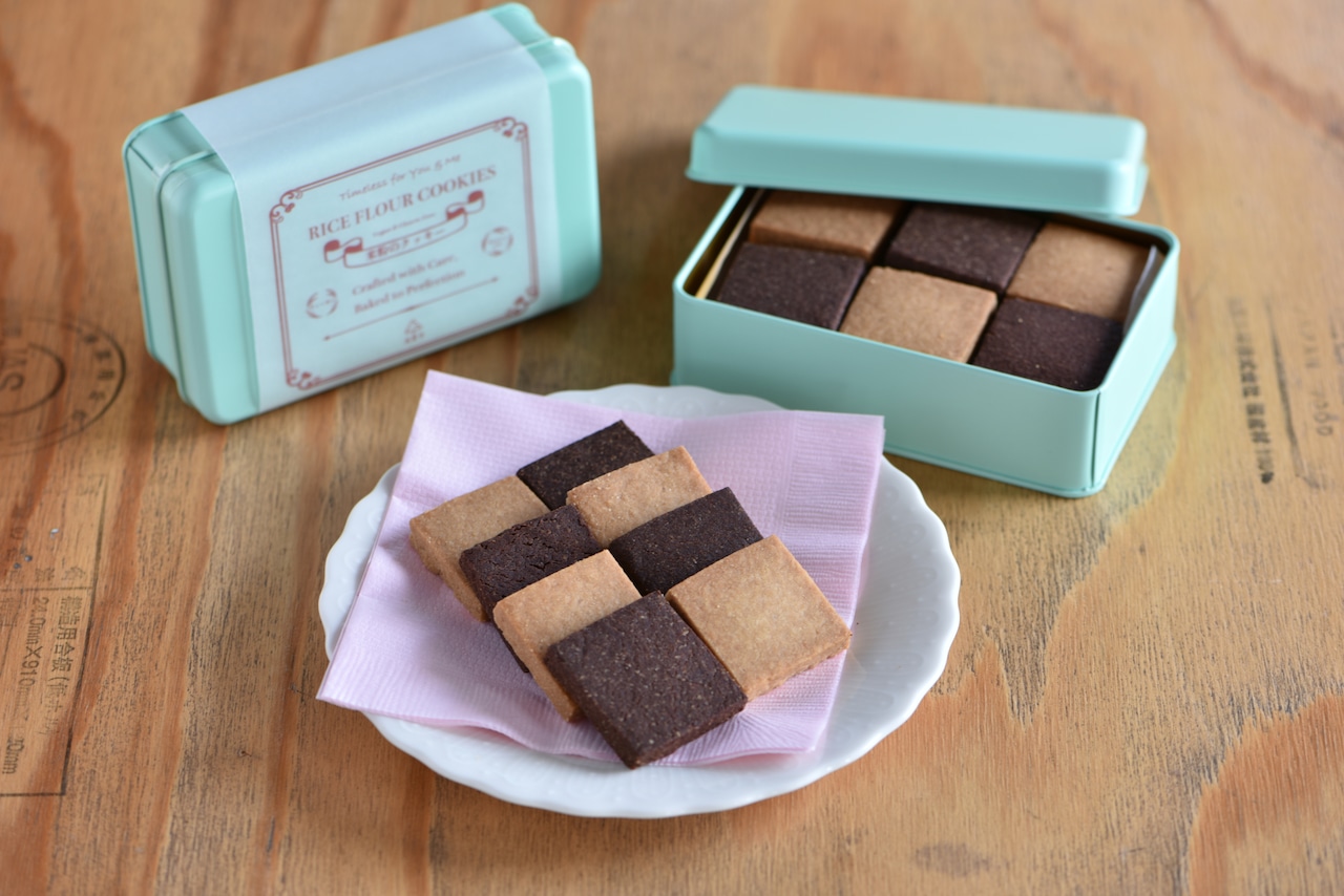 (期間限定)米粉クッキー缶 18枚入り