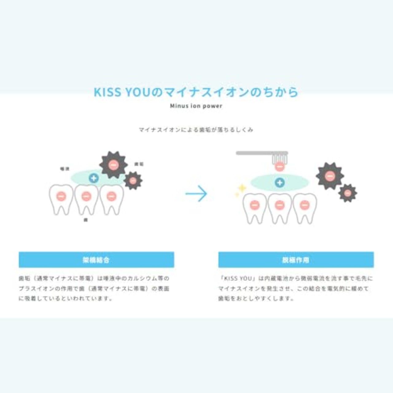 KISS YOU(キスユー) 極細スリム 替えブラシ やわらかめ (色おまかせ) 2本入