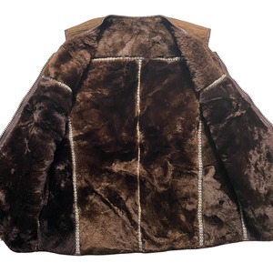 vintage mouton vest