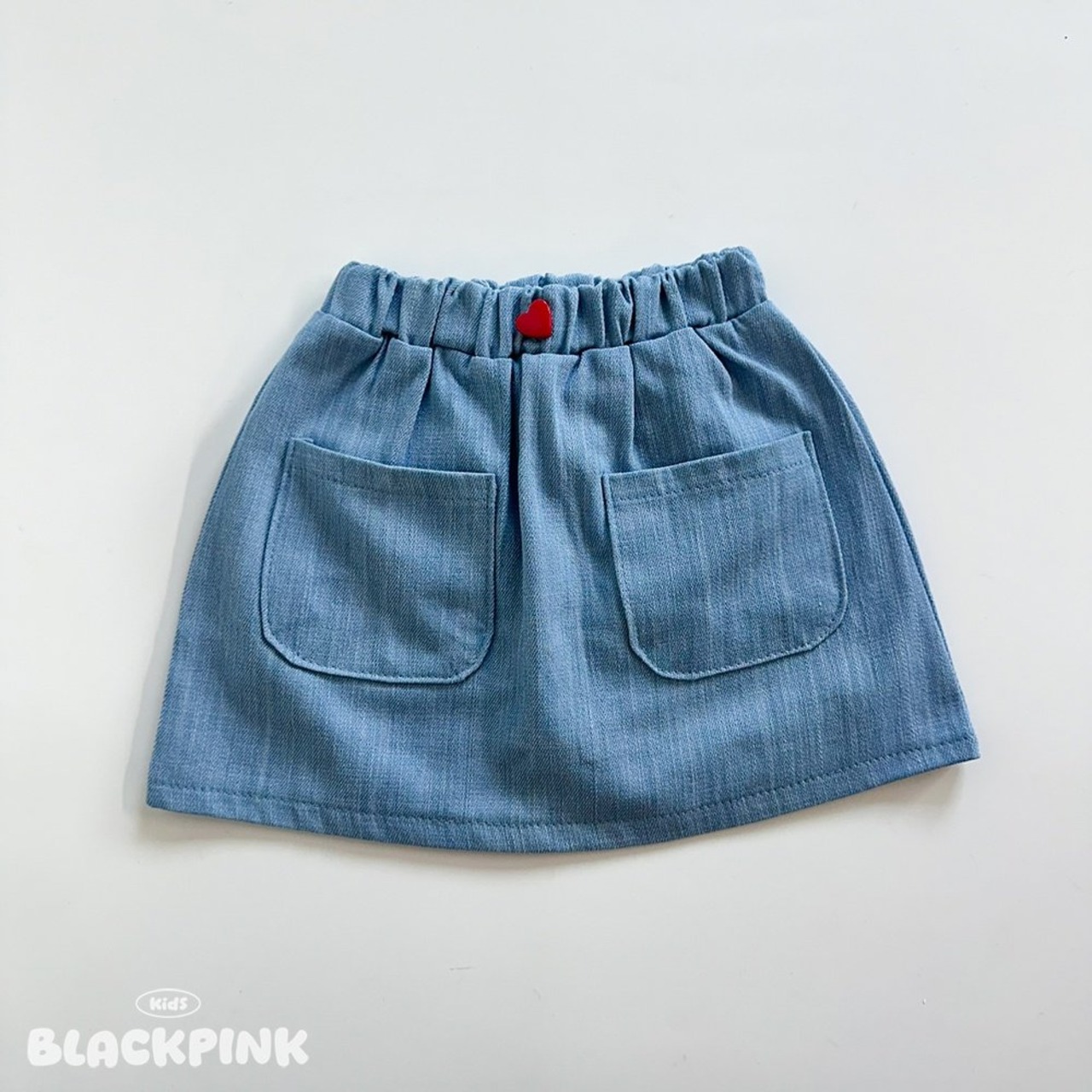 [BLACKPINK] Pocket denim skirt Pants (2XL) / [블랙핑크] 포켓청치마바지 (2XL)