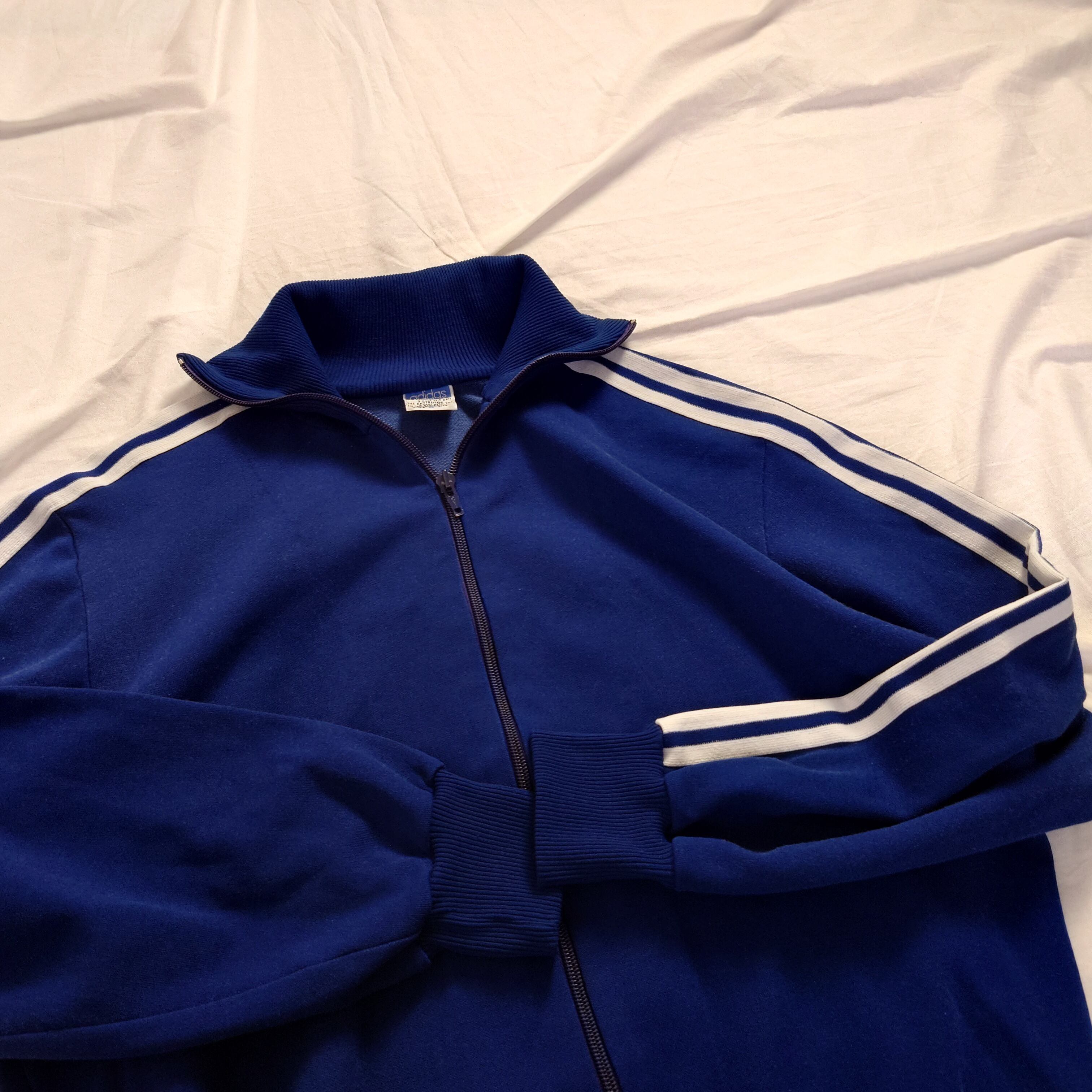 60～70s】adidas アディダス トラックジャケット 西ドイツ ノーロゴ