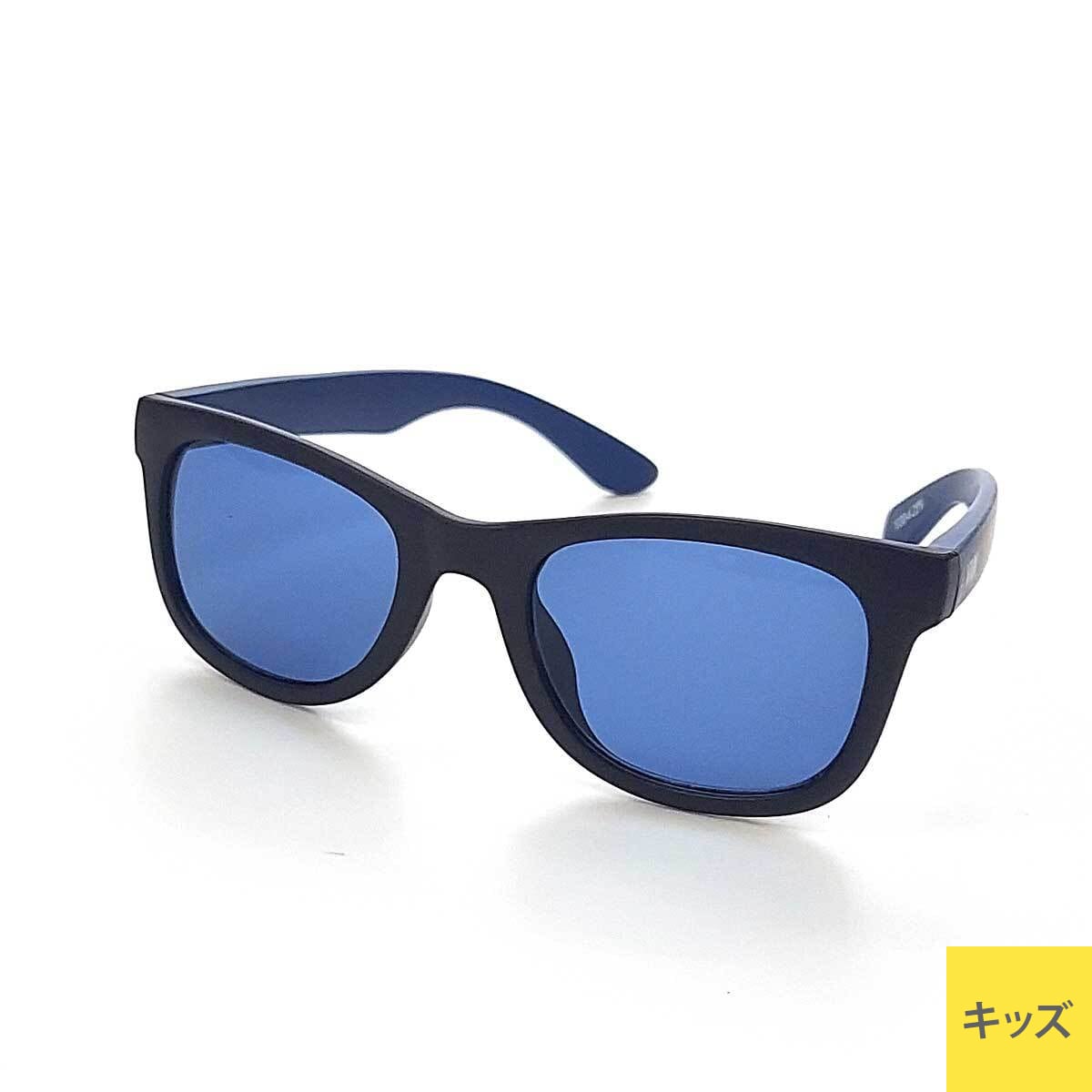 VIVA! ISLAND|ビバアイランド キッズ用サングラス|V-1030-4(ブルーカラーレンズ+マットブラック×ブルー)