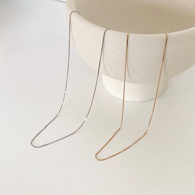 BOX CHAIN Necklace
