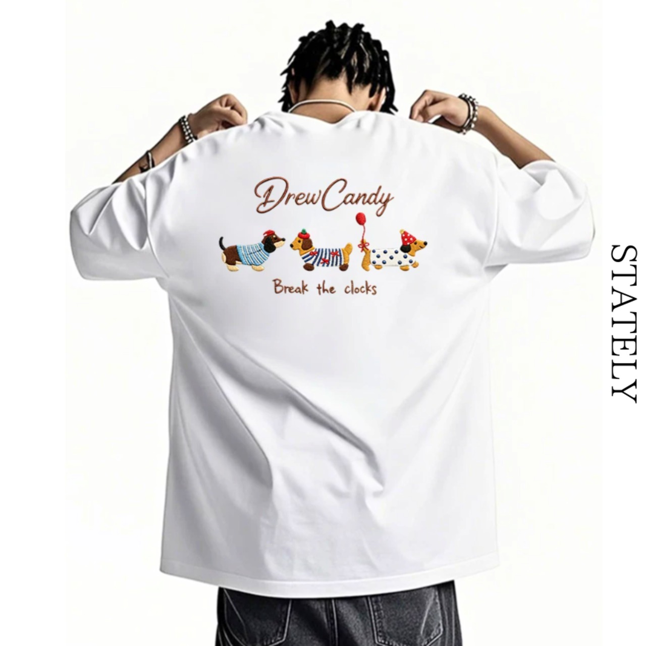 Drew Candy ワンポイント Tee/3color_T265・画像2