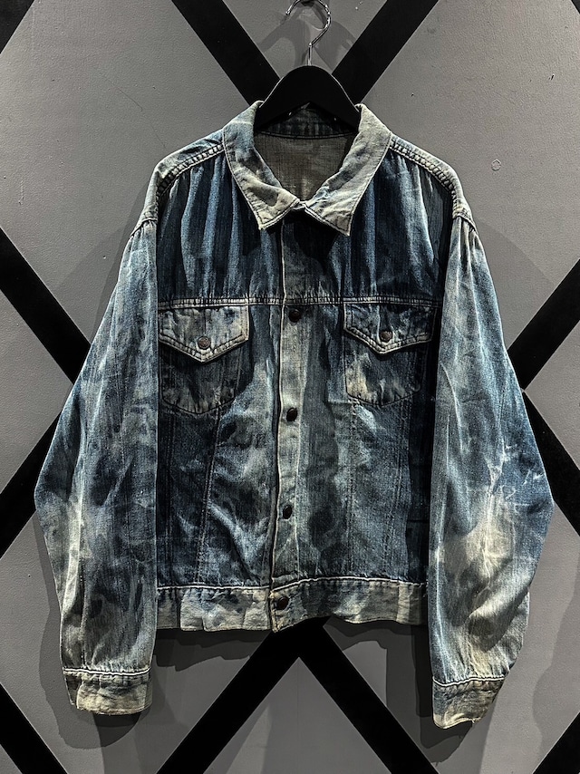 【X VINTAGE】Beautiful Aging Vintage Denim Jacket