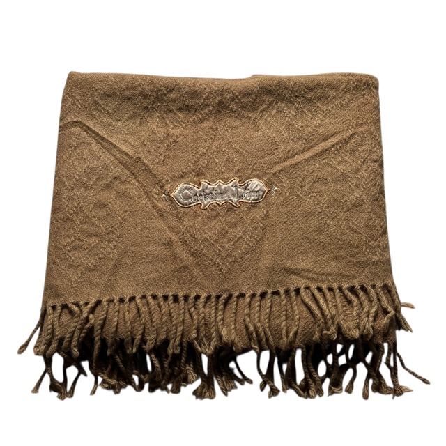 vintage CHRISTIAN DIOR jacquard knit scarf